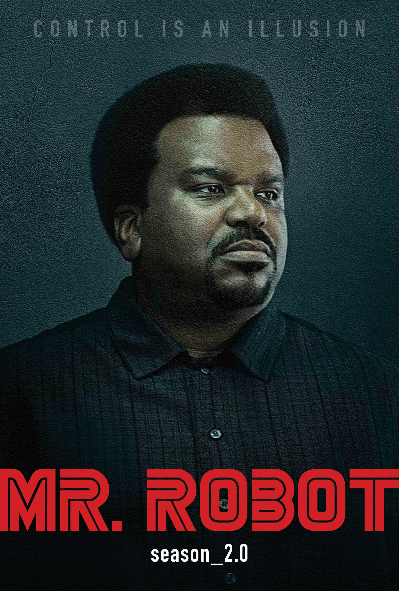 Mr.Robot poster I made a while back! Watched the first 40 minutes of the  show before making this in December because I knew I was hooked. Today I  wrap up Season 4.