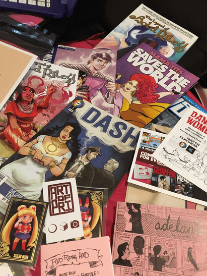 And did we mention the indie comics?