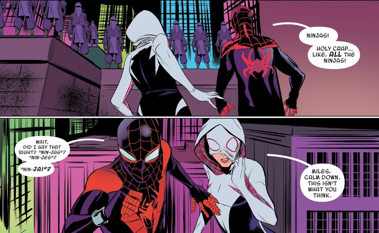 Spider-Gwen #16 Panel 2