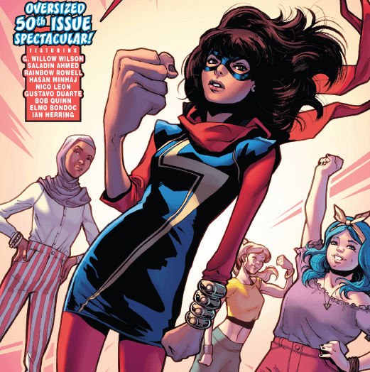 Ms Marvel Issue 50 cover