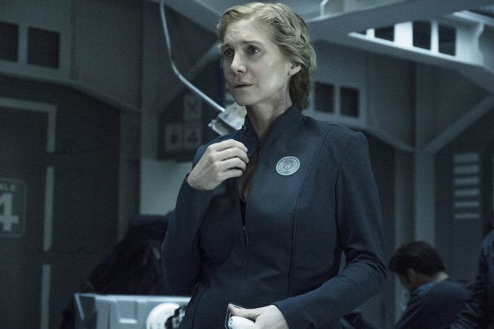 THE EXPANSE - "Fallen World" Episode 311 - Pictured: Elizabeth Mi...