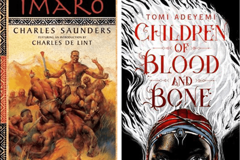Imaro and Children of Blood and Bone book covers