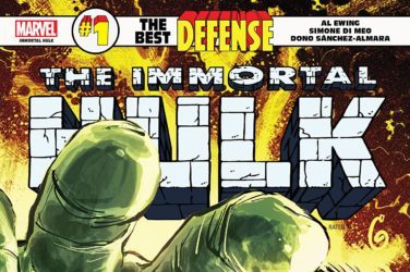 The Immortal Hulk #1 Cover