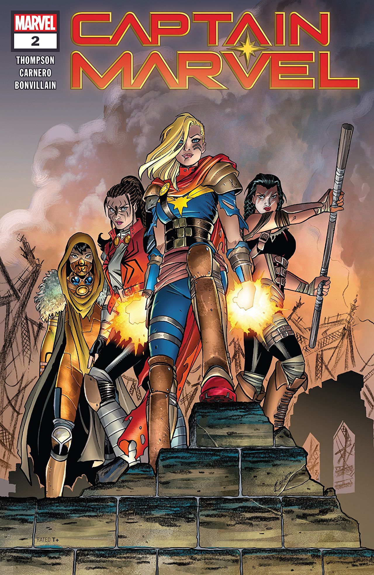 Captain Marvel #2 cover