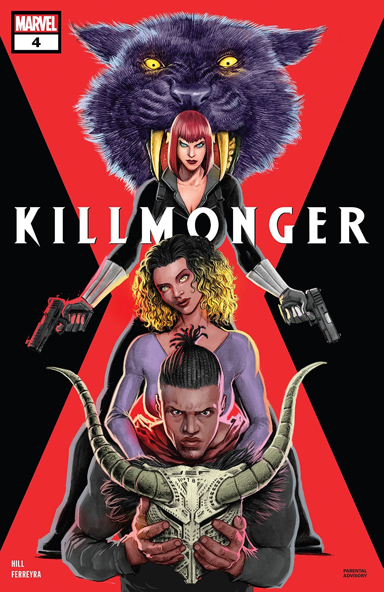 Killmonger #4 cover