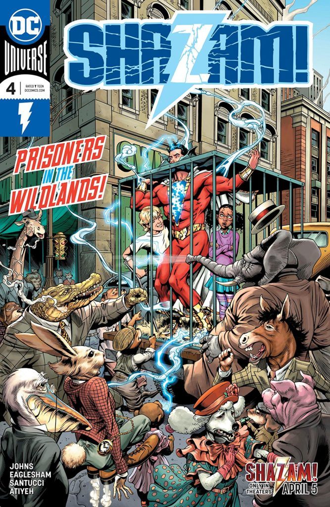 Shazam #4 Cover