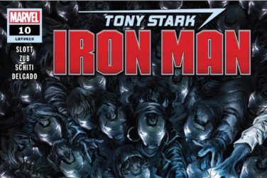 Tony Stark Iron Man 10 cover