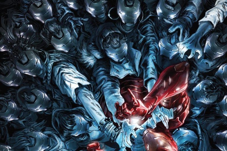Tony Stark Iron Man 10 cover