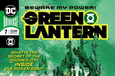 The Green Lantern #7 Cover