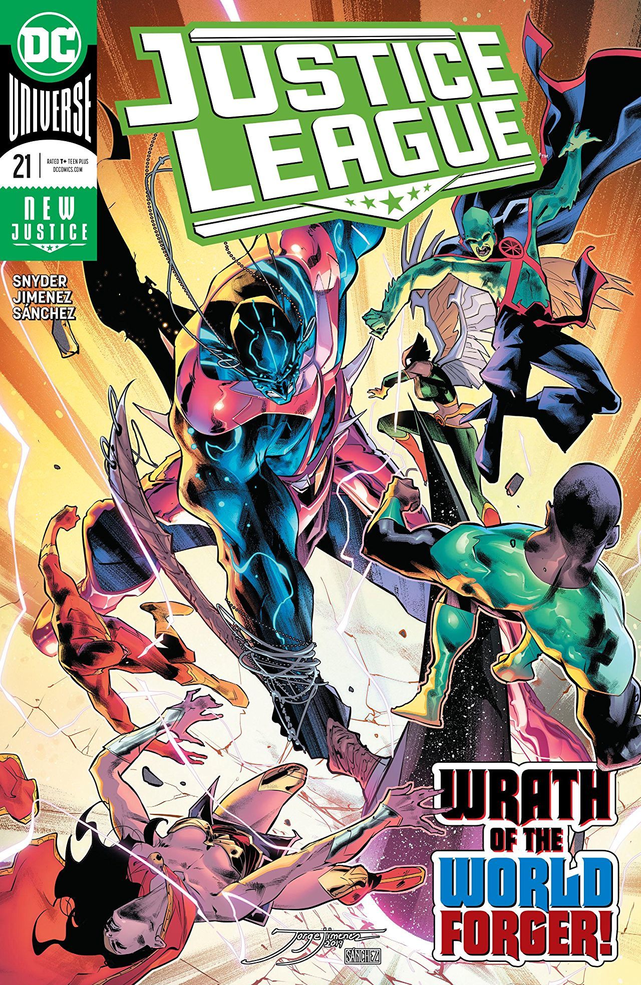 Justice League #21 Cover