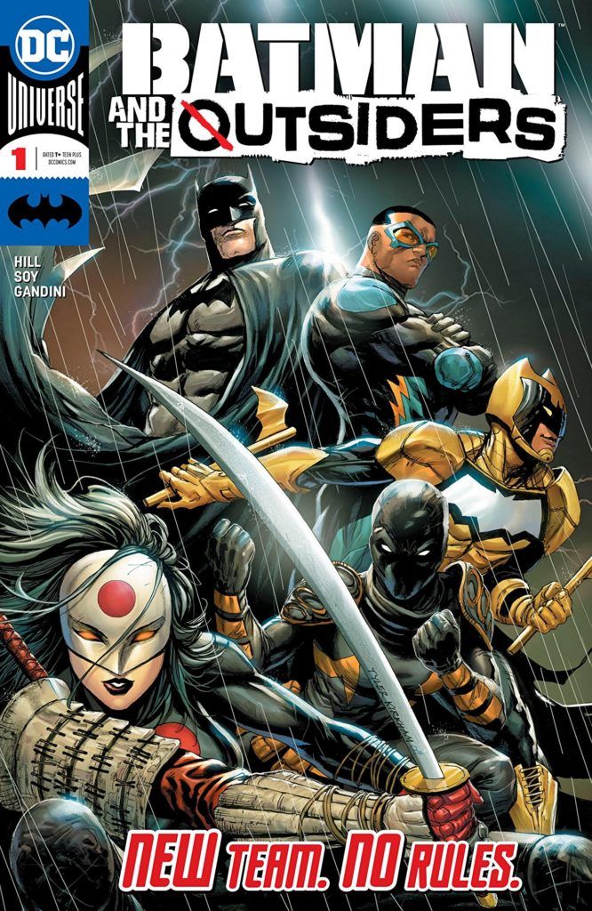 Batman and the Outsider #1 Cover
