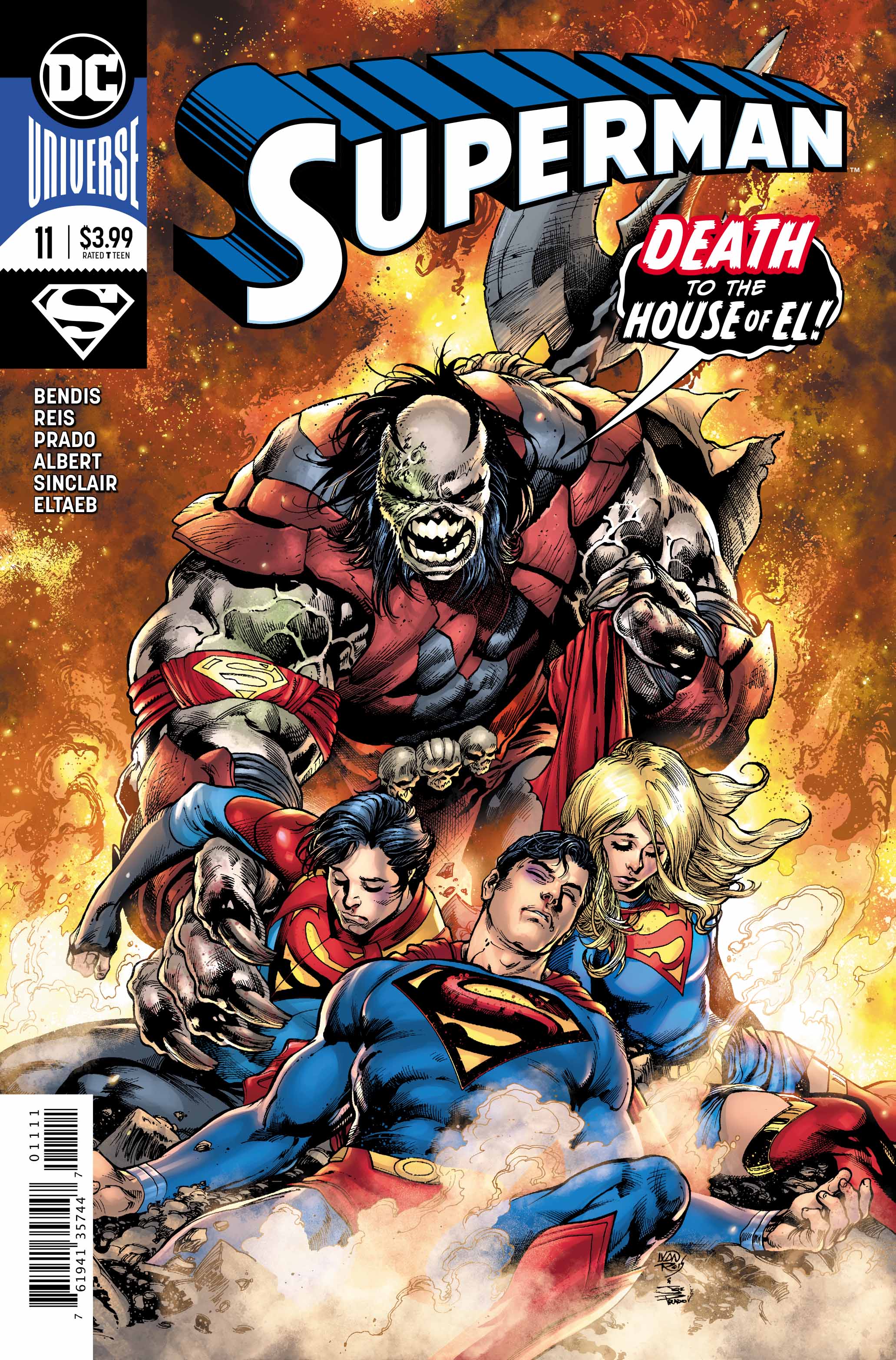 Superman #11 Cover