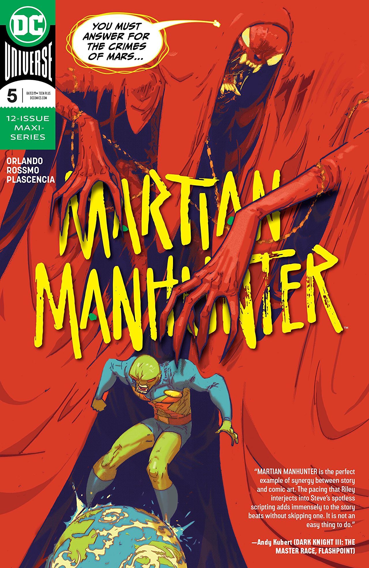 Martian Manhunter #5 Cover