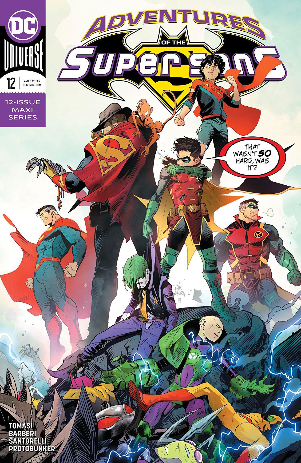 Adventures of the Super Sons #12 Cover