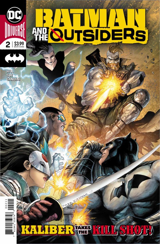 Batman and the Outsiders #2 Cover