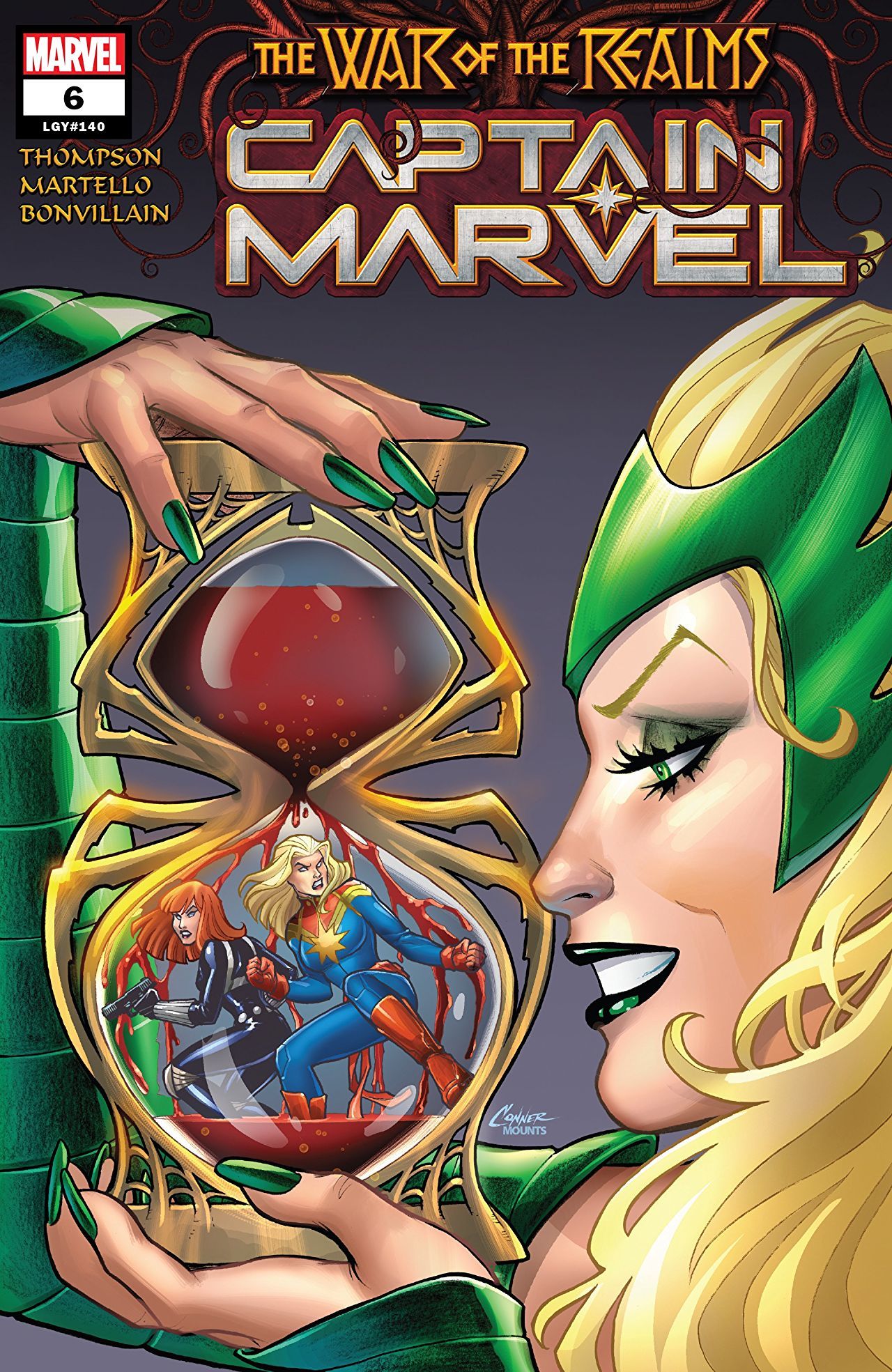 Captain Marvel #6 cover