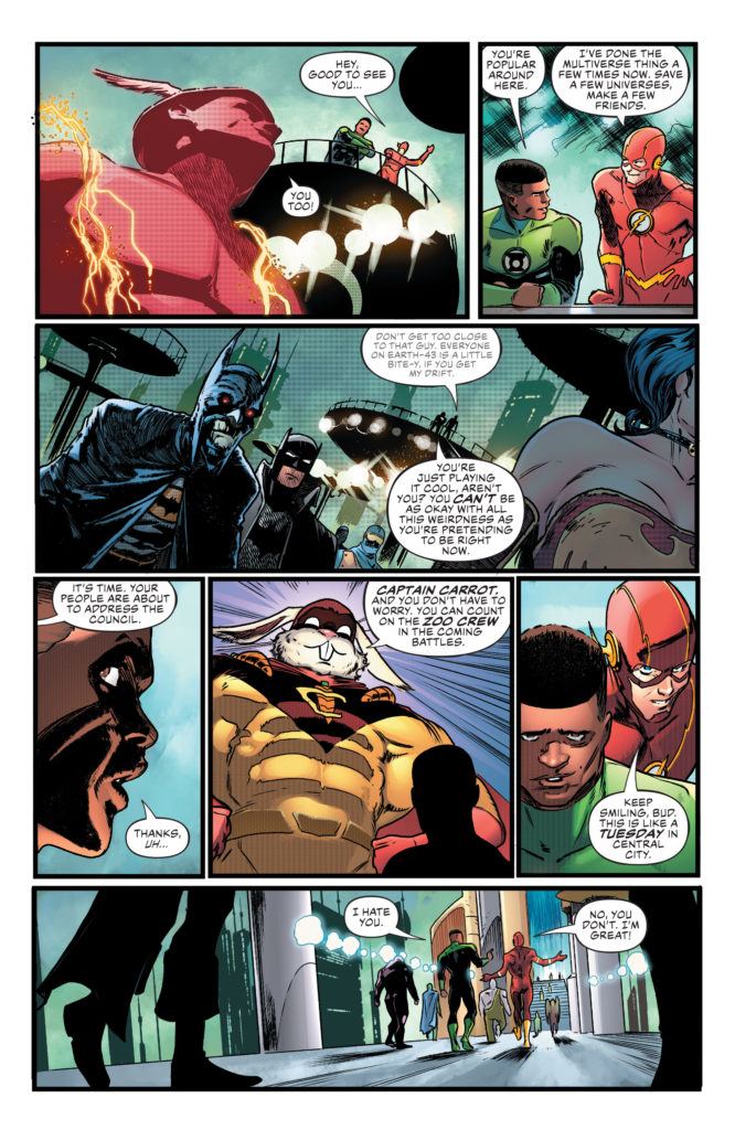 Justice League #26 Inside