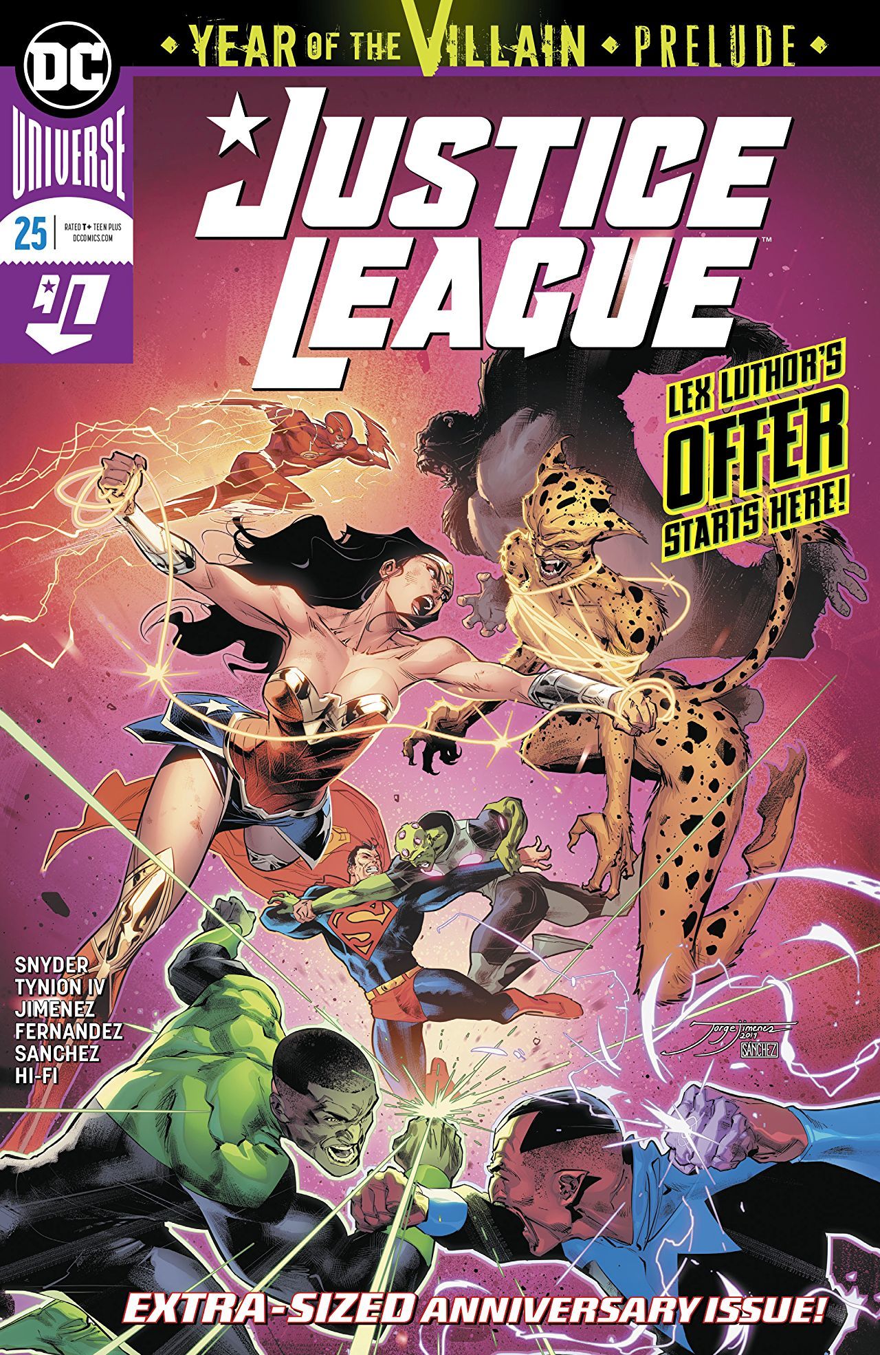Justice League #25 Cover
