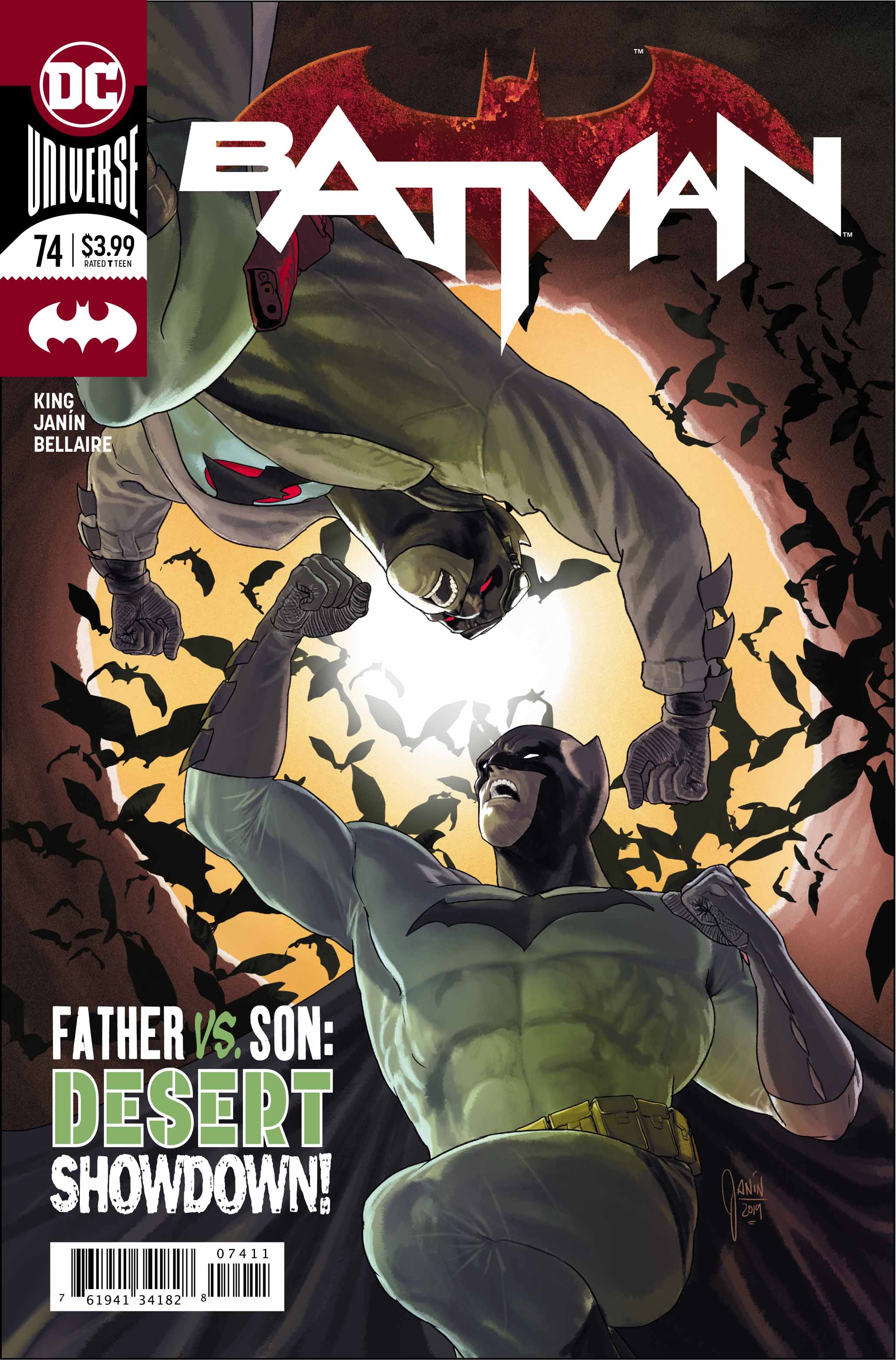 Batman #74 Cover