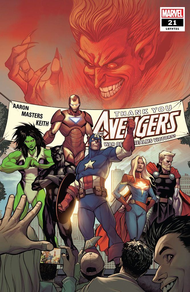 Avengers #21 Cover