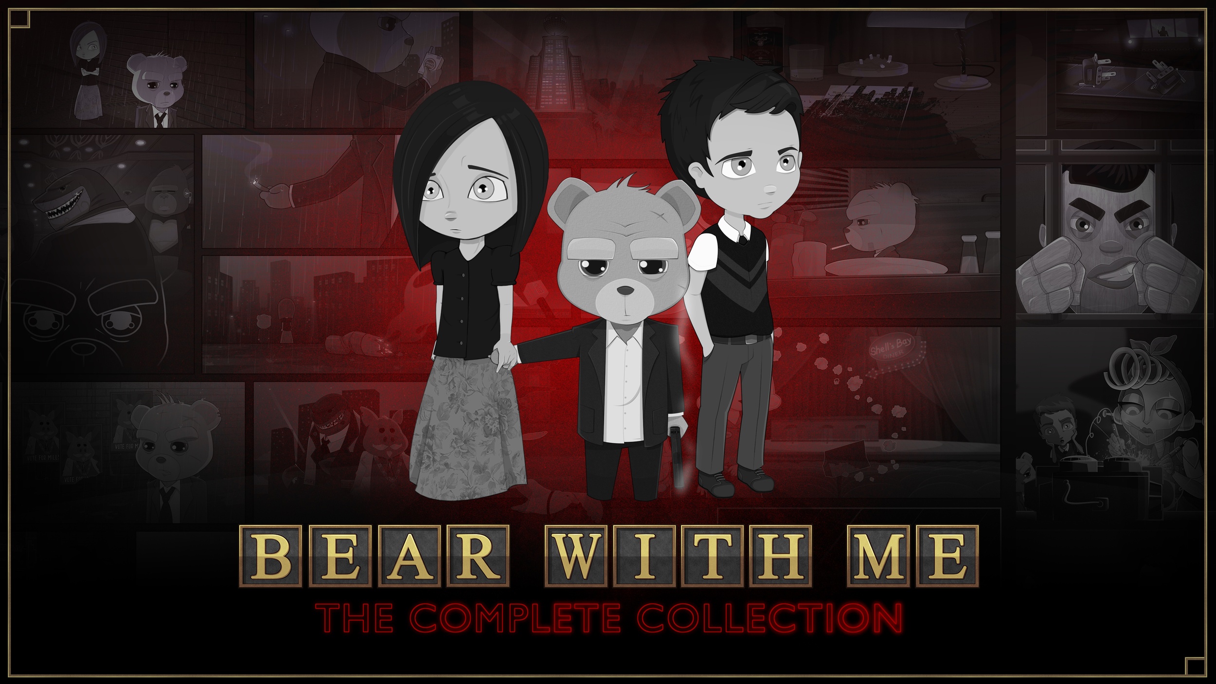 ‘Bear With Me’: A Unique Detective Game About A Girl And Her Bear