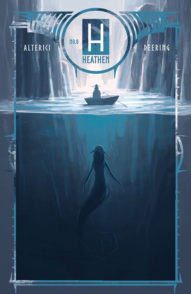 Heathen #8 cover