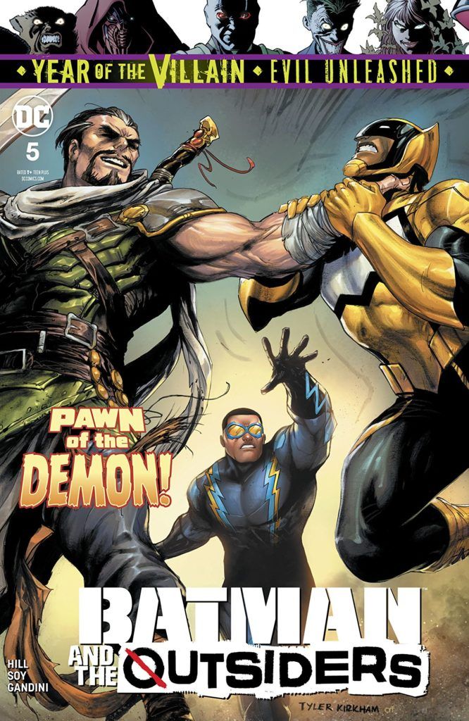 Batman and the Outsiders #5 Cover