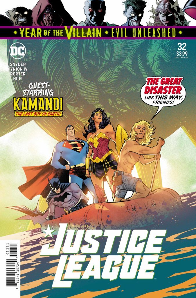 Justice League #32 Cover