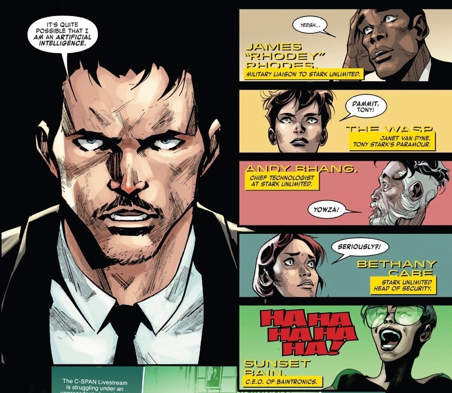 Am I Robot? Tony Stark: Iron Man #15 Review - Black Nerd Problems