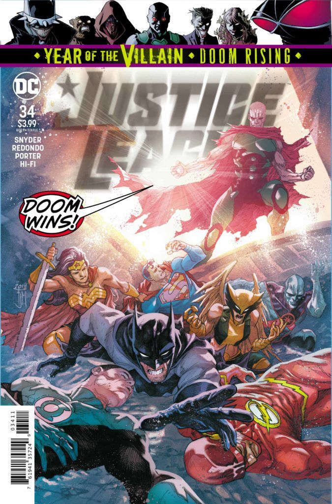 Justice League #34 Cover