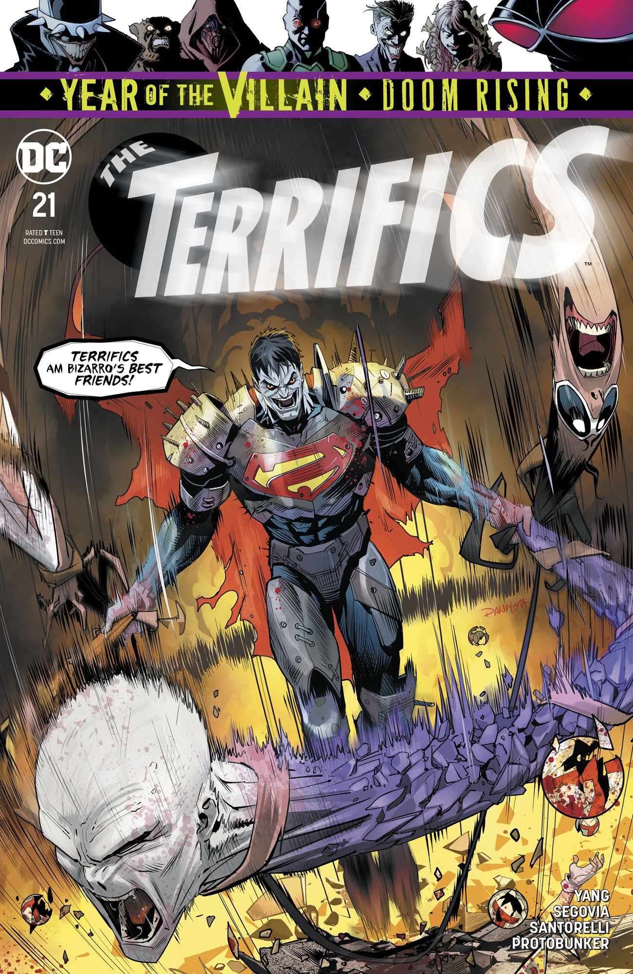The Terrifics #21 Cover