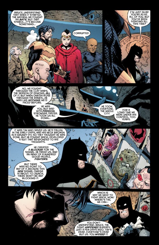 Batman: The Last Knight on Earth #3 Inside