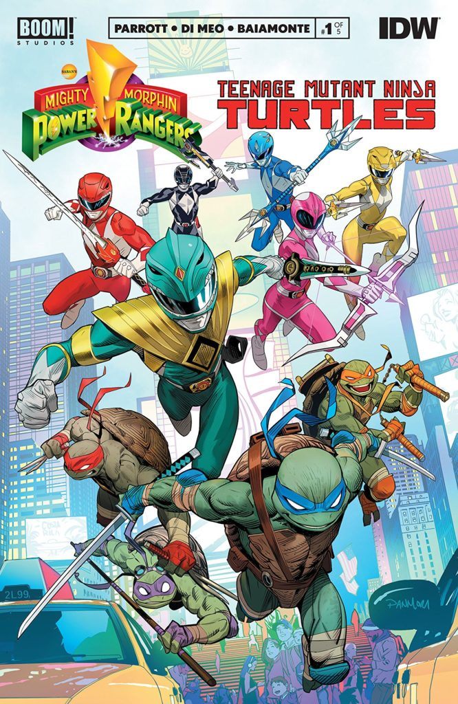 Ranger-Turtles #1 Cover