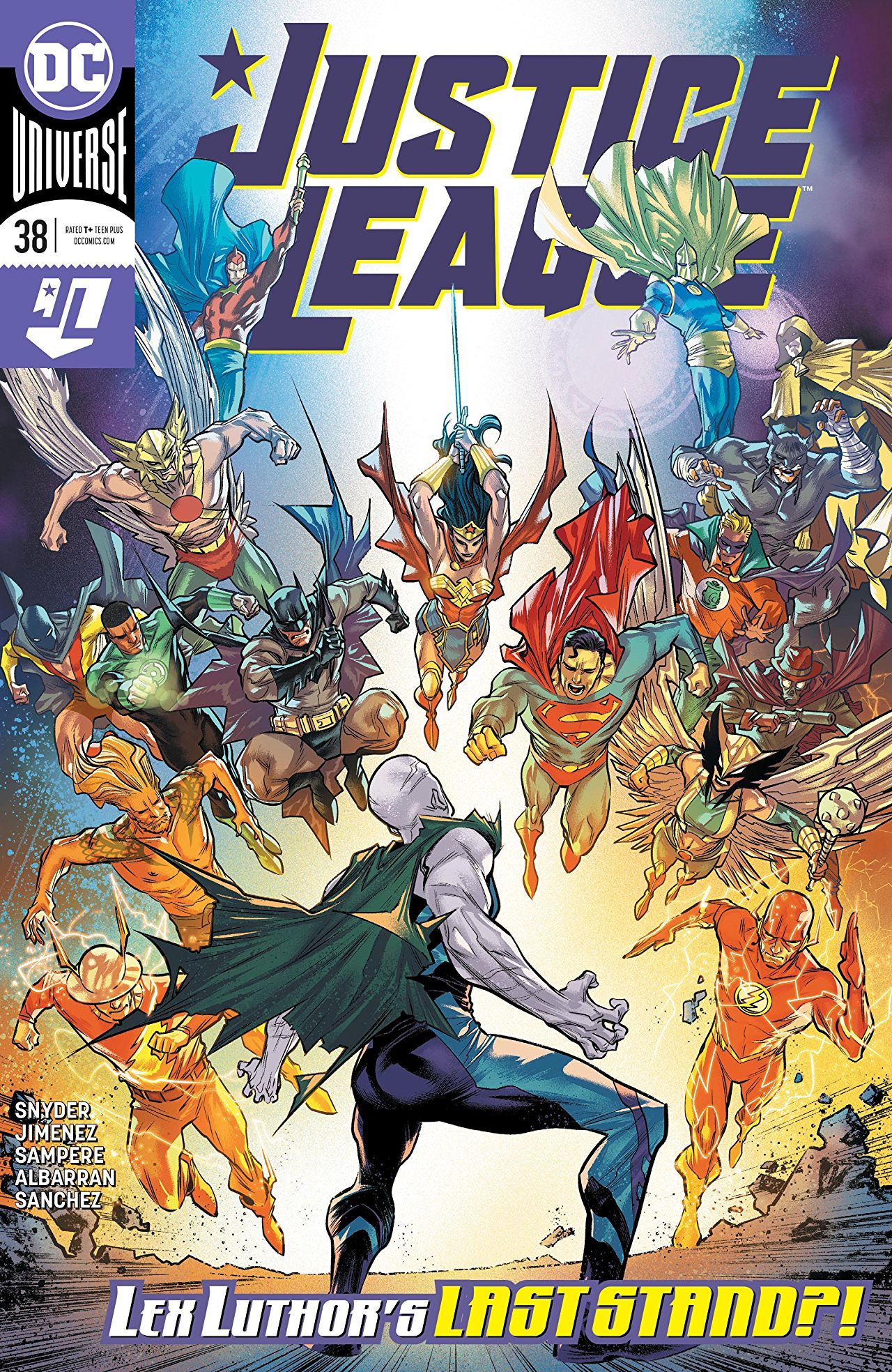 Justice League #38 Cover