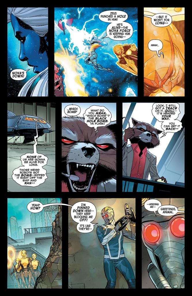 Guardians of the Galaxy #2, interior