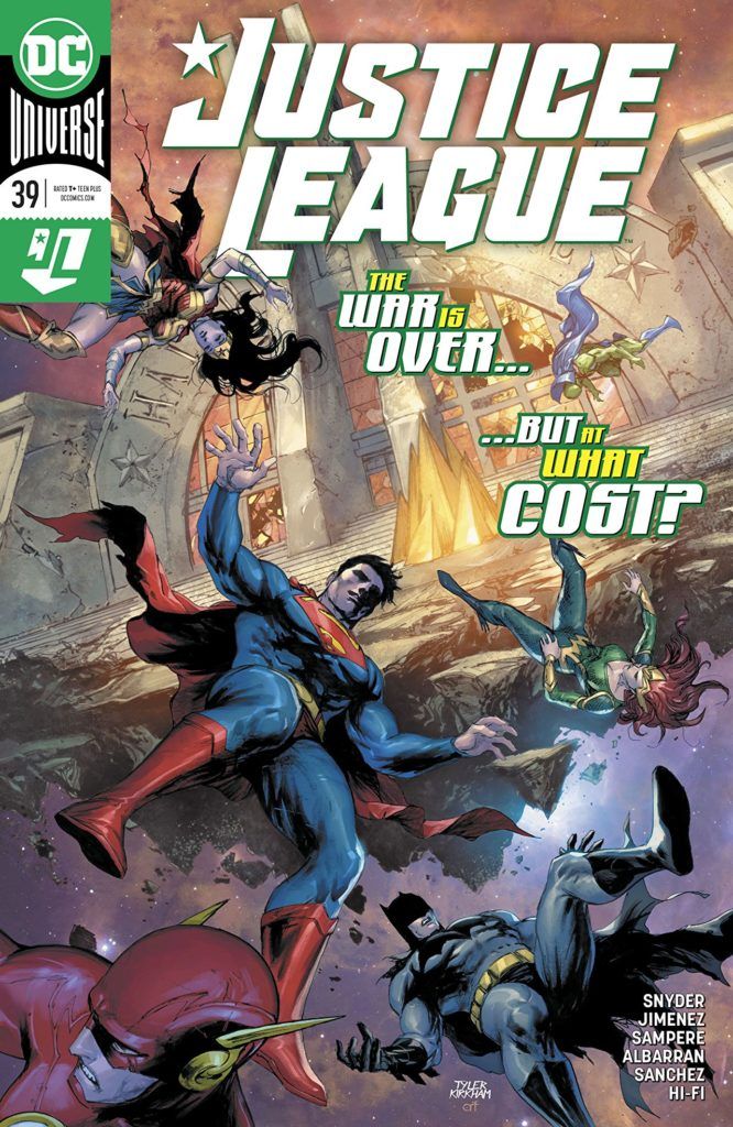 Justice League #39 cover
