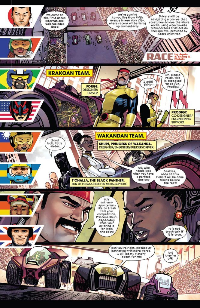 Marvel's Voices #1, 'Race'