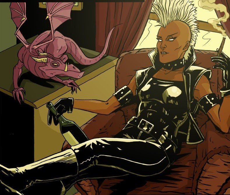 Storm Relaxing at Home