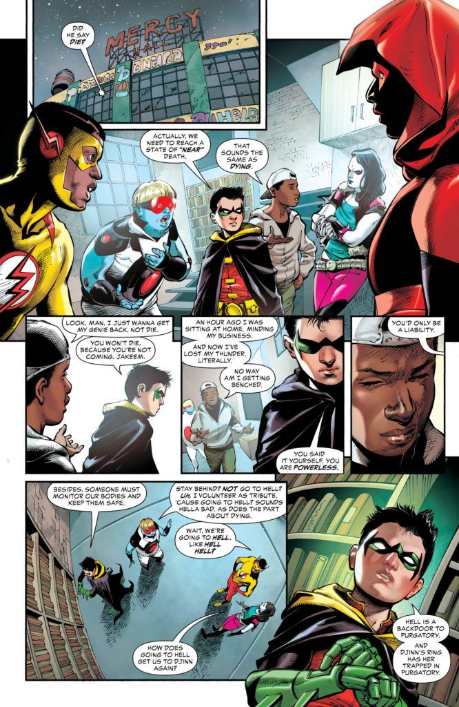 Teen Titans #40 Inside