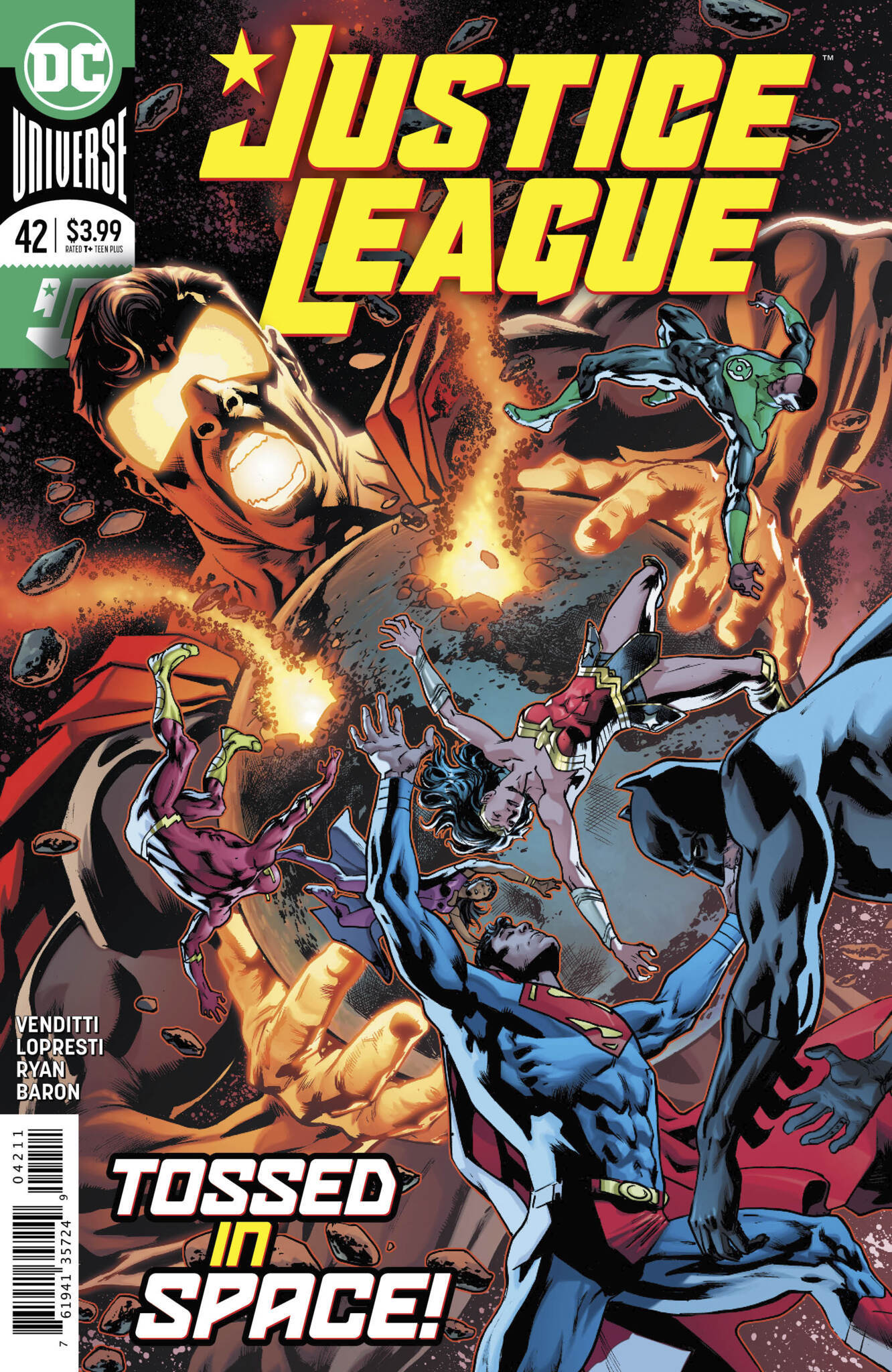 Justice League #42 Cover