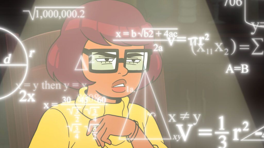 Velma doing math