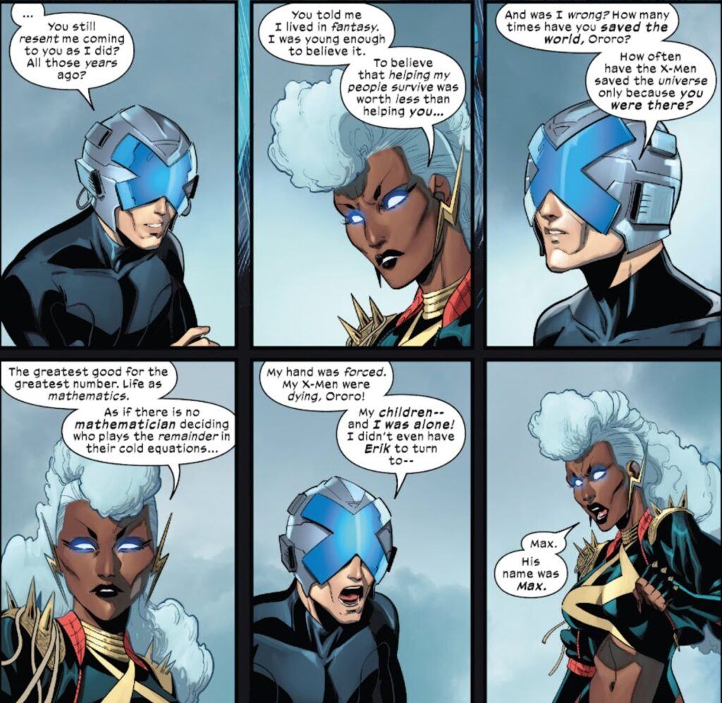 Charles Talking With Storm