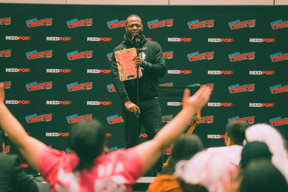 Jive Poetic Hosting New York Comic Con Slam Poetry