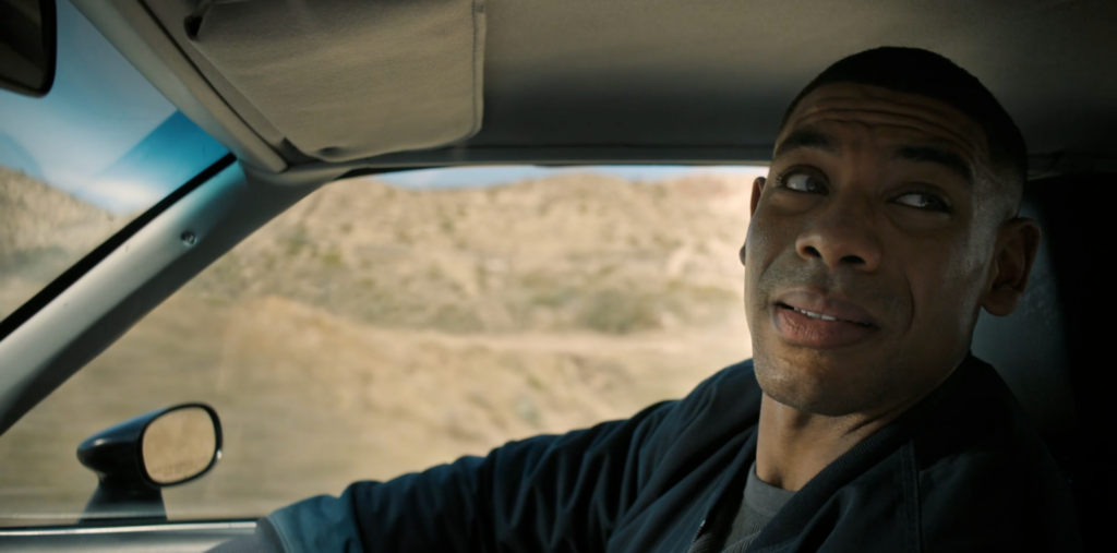 Aaron Pierre starring as John Stewart in Lanterns on HBO